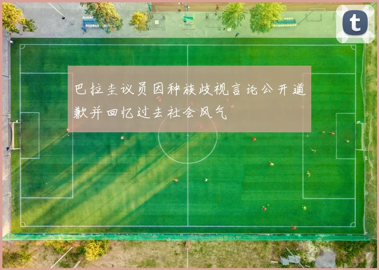 巴拉圭议员因种族歧视言论公开道歉并回忆过去社会风气